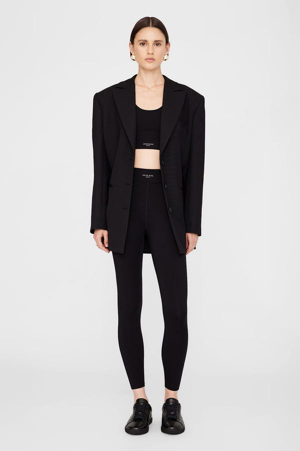 Anissa Kermiche Liane Sneakers - Black Pebbled