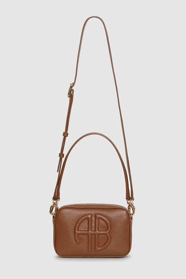 Anissa Kermiche Lili Bag - Cognac Pebbled