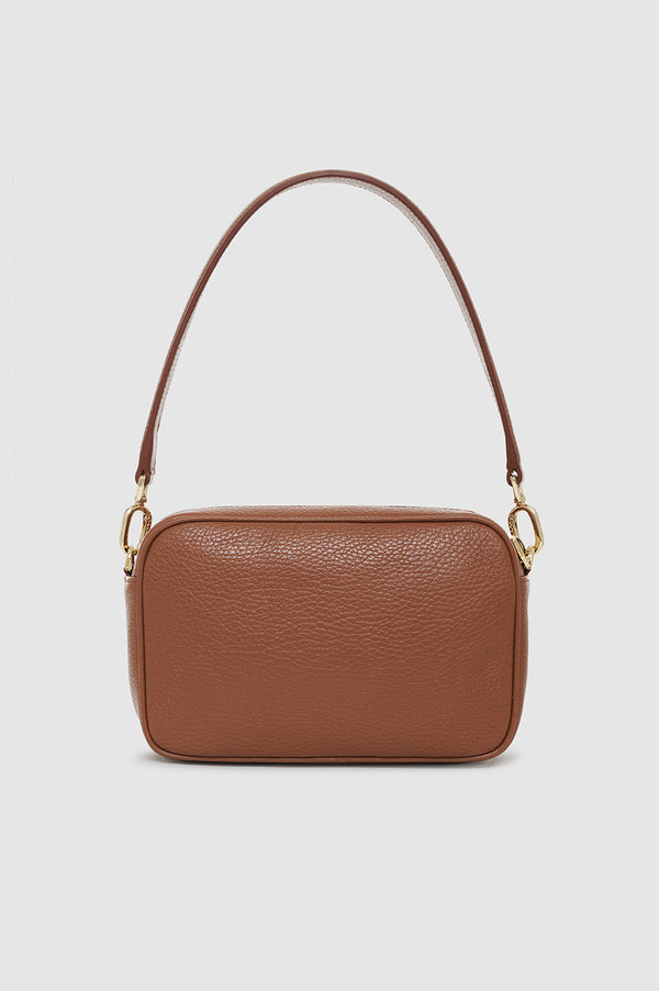 Anissa Kermiche Lili Bag - Cognac Pebbled