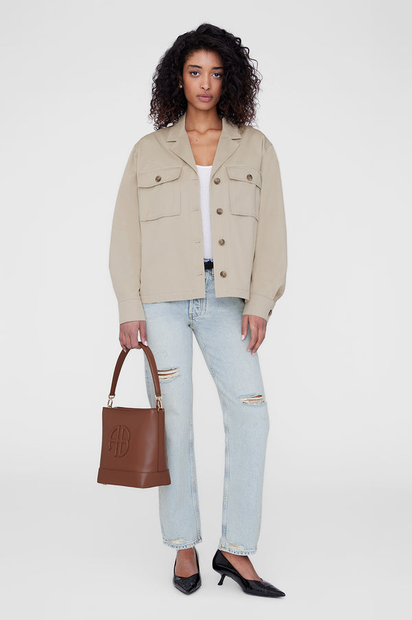 Anissa Kermiche Lili Bucket Bag - Cognac