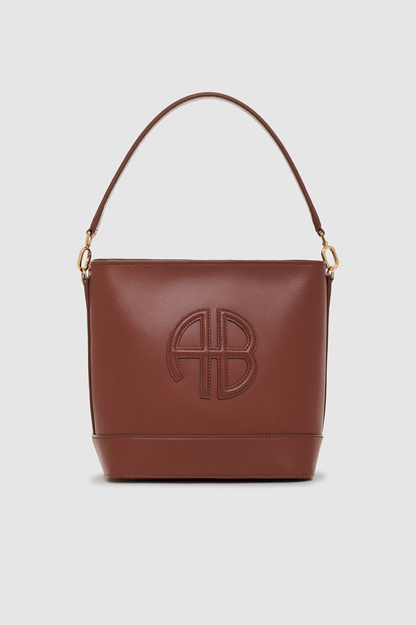 anissa kermiche Lili Bucket Bag - Cognac