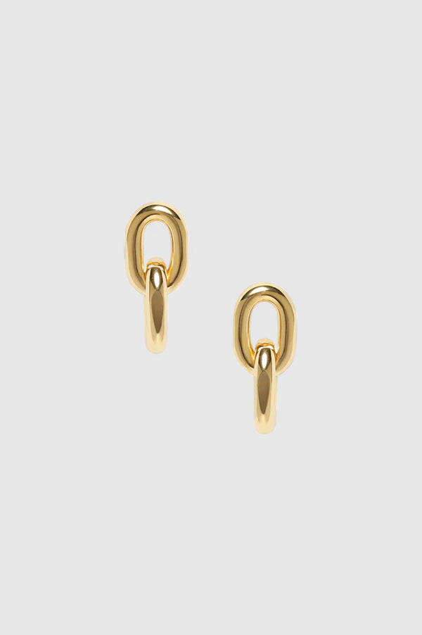 anissa kermiche Link Drop Earrings - 14k Gold