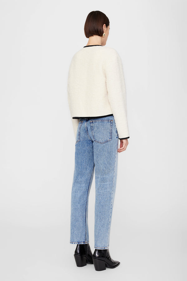 Anissa Kermiche Logan Jacket - Ivory