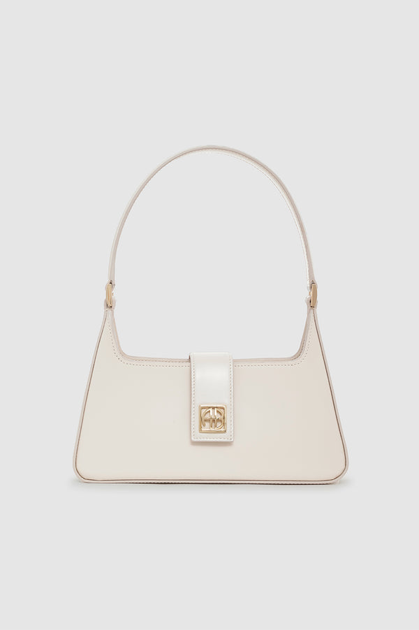 anissa kermiche Lou Shoulder Bag - High-Shine Bone