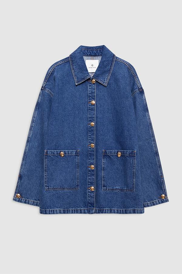 Anissa Kermiche Luca Jacket - Clean Indigo Denim