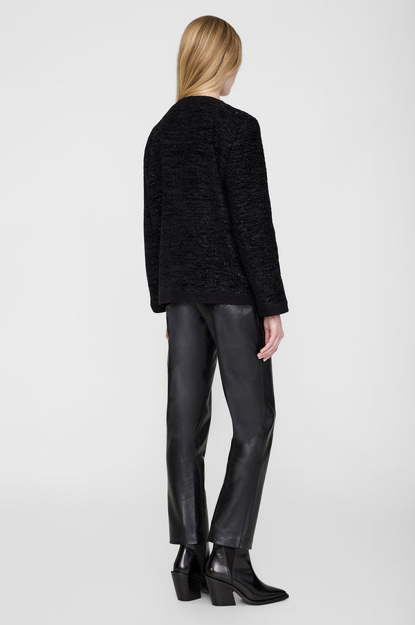 Anissa Kermiche Lydia Jacket - Black Shine