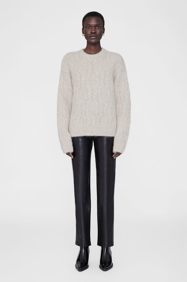 anissa kermiche Marisol Sweater - Light Oat