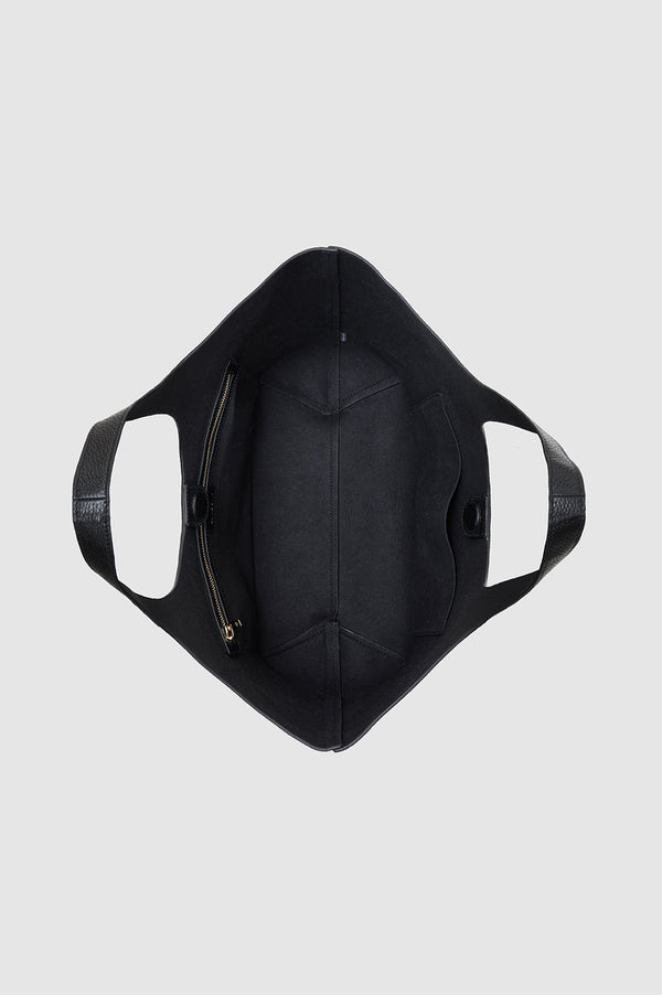 Anissa Kermiche Medium Lili Tote - Black Pebbled