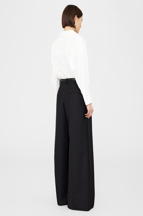 Anissa Kermiche Mika Shirt In White | ANINE BING