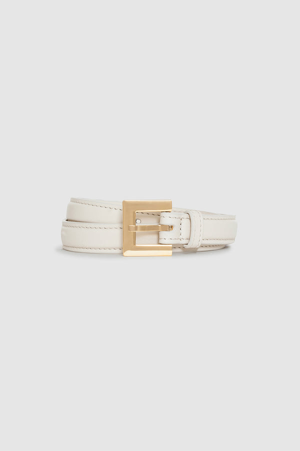 Anissa Kermiche Nicola Belt - Bone With Gold