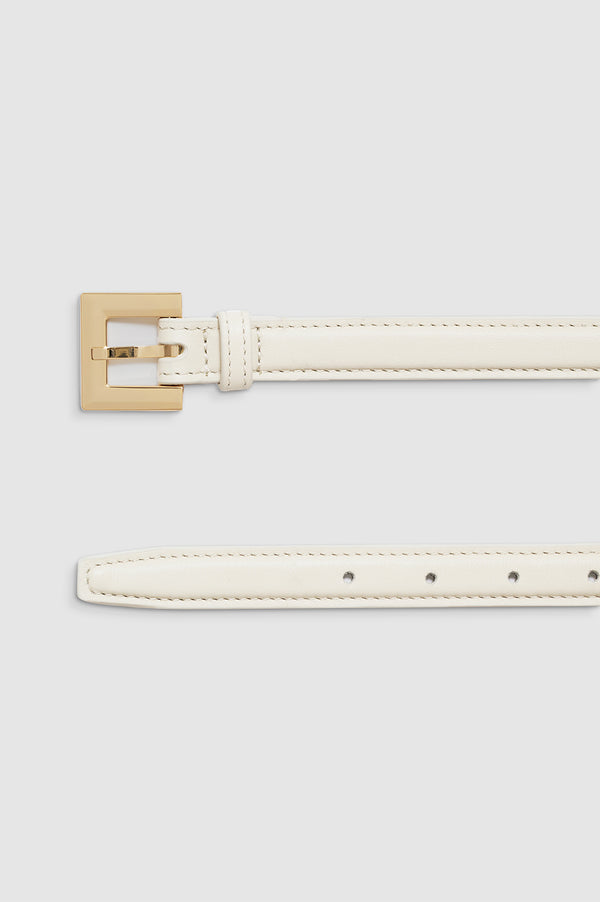 Anissa Kermiche Nicola Belt - Bone With Gold