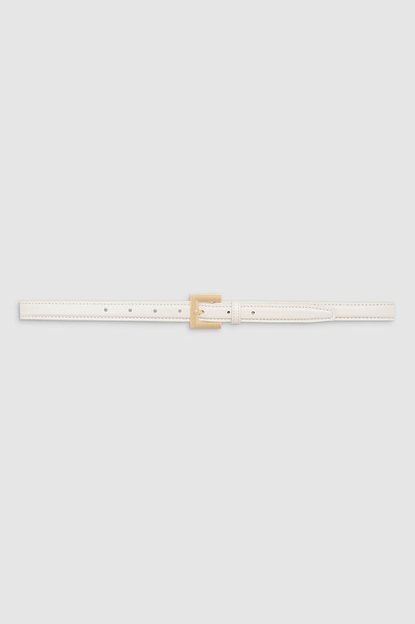 anissa kermiche Nicola Belt - Bone With Gold