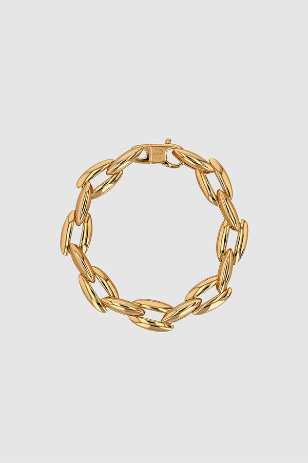 anissa kermiche Oval Link Bracelet - Gold
