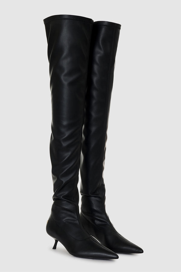 Anissa Kermiche Over The Knee Hilda Boots - Black