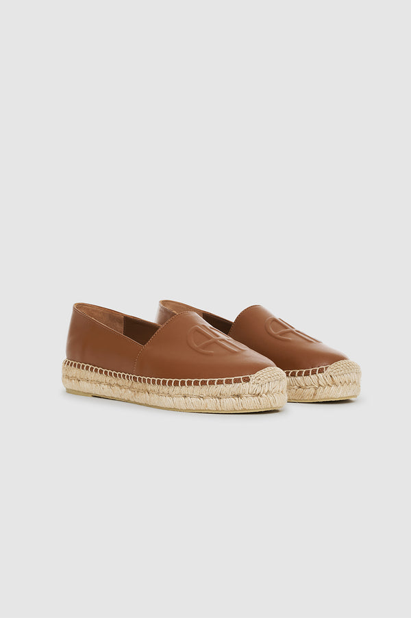 Anissa Kermiche Paloma Espadrilles - Cognac