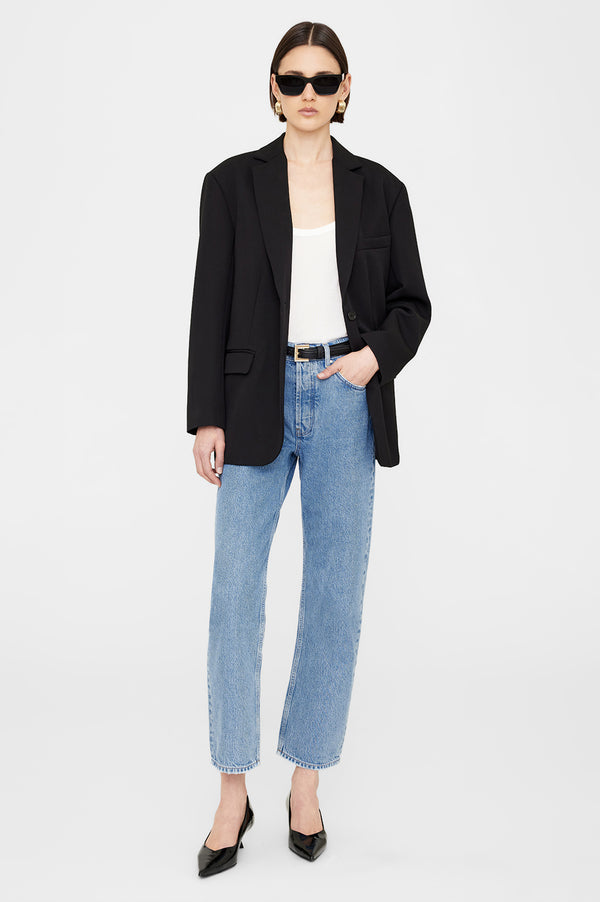 anissa kermiche Quinn Blazer - Black