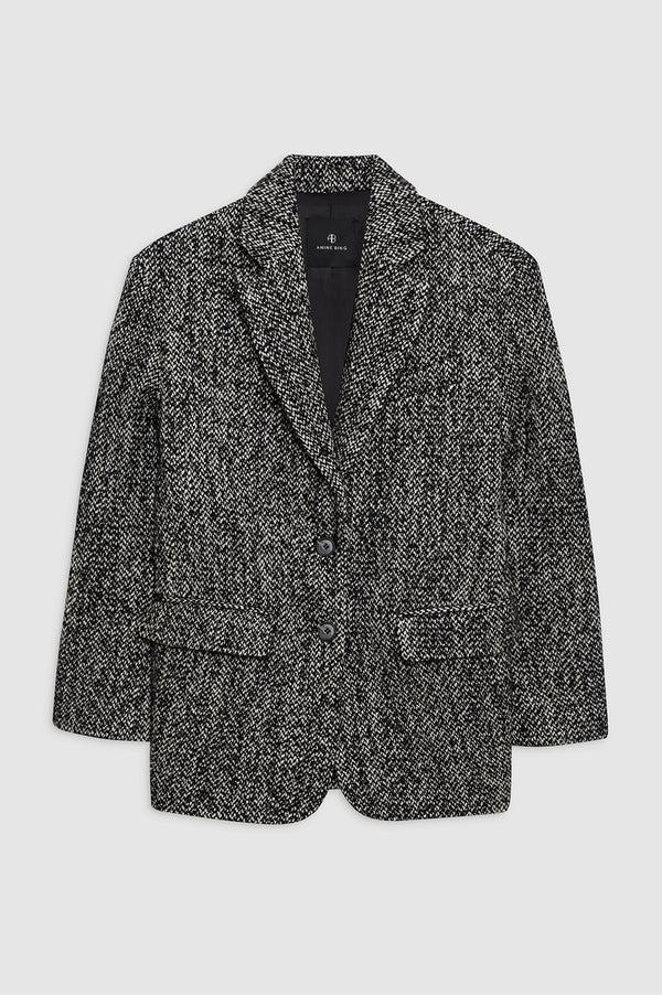 Anissa Kermiche Quinn Blazer - Salt And Pepper