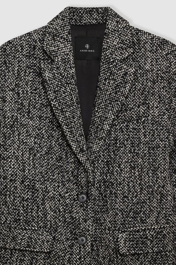 Anissa Kermiche Quinn Blazer - Salt And Pepper