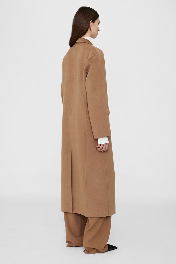 Anissa Kermiche Quinn Coat - Camel Cashmere Blend