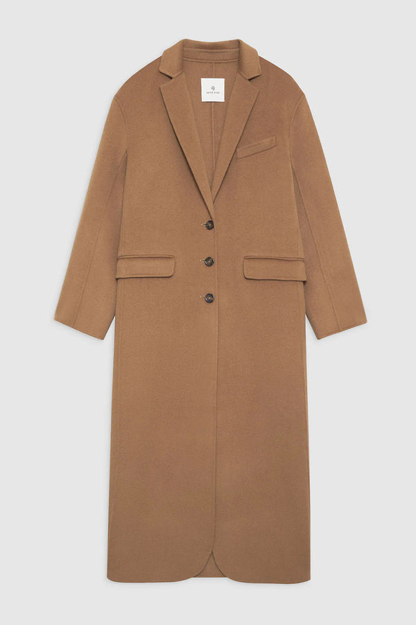 Anissa Kermiche Quinn Coat - Camel Cashmere Blend