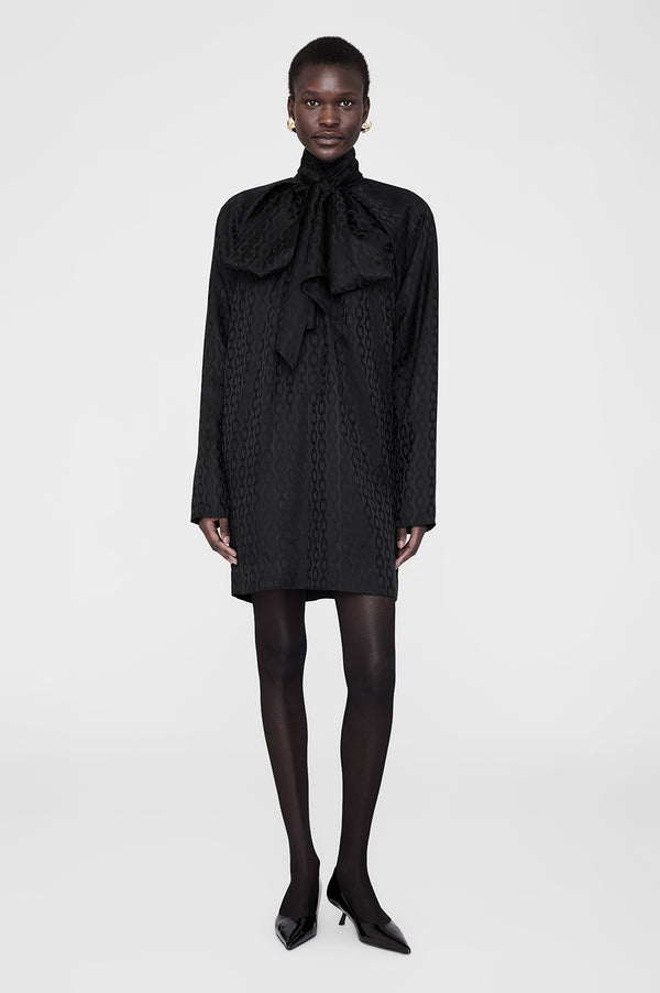 anissa kermiche Rachel Dress - Black Link