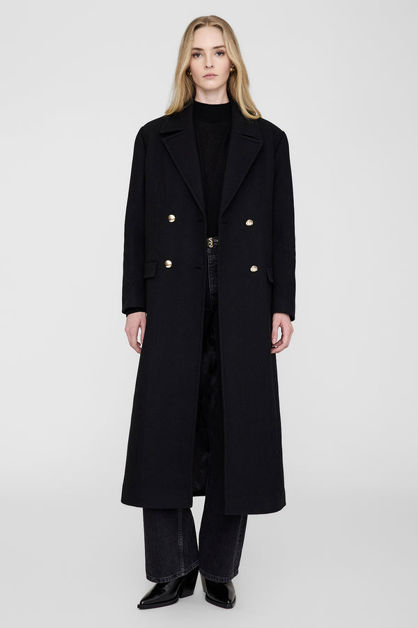 anissa kermiche Raleigh Coat - Black