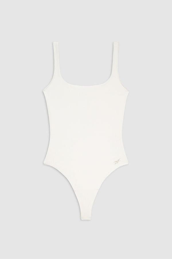 Anissa Kermiche Reebok X ANINE BING Bodysuit - Chalk