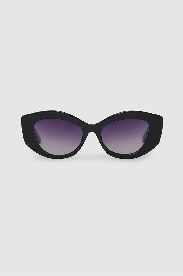 anissa kermiche Rennes Sunglasses - Black