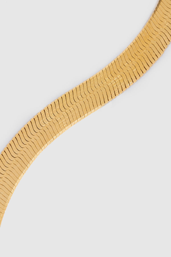 Anissa Kermiche Ribbon Coil Bracelet - 14k Gold