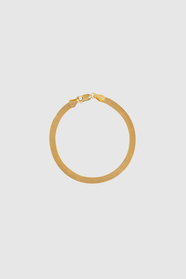 anissa kermiche Ribbon Coil Bracelet - 14k Gold