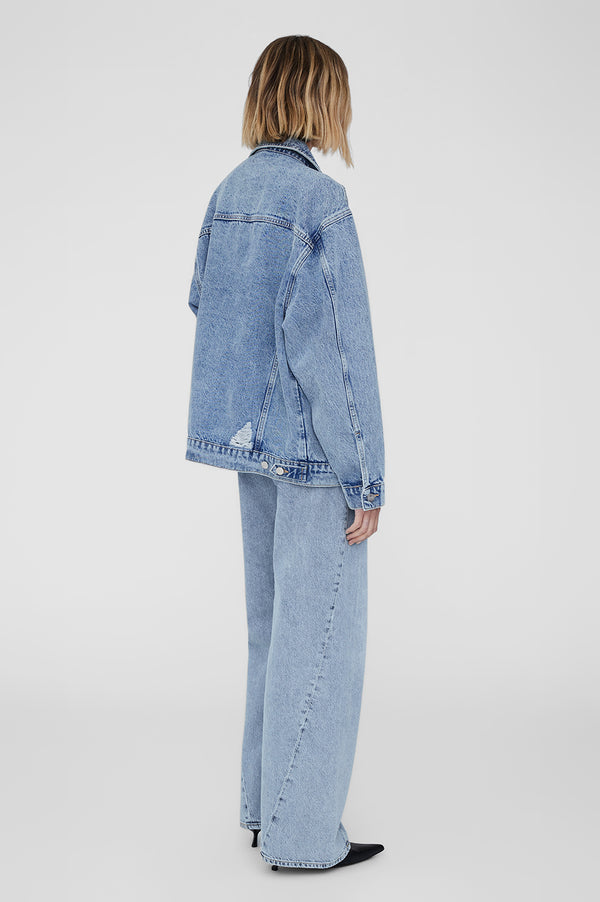 Anissa Kermiche Rory Jacket - Vintage Blue