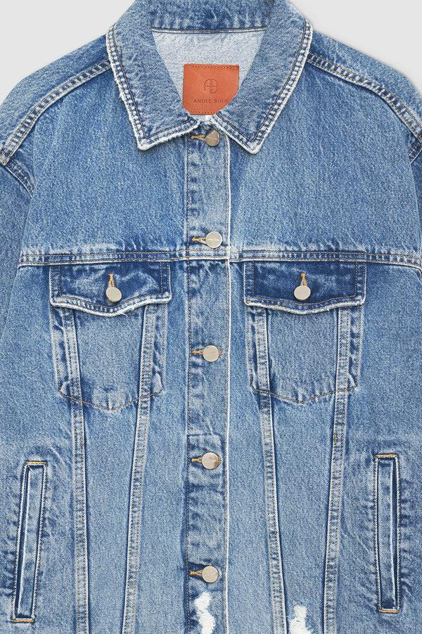 Anissa Kermiche Rory Jacket - Vintage Blue