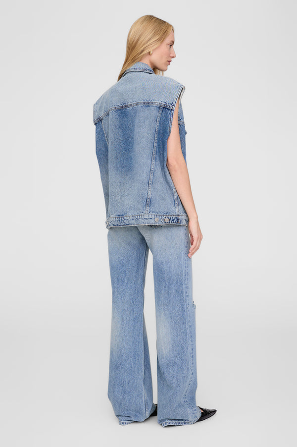 Anissa Kermiche Rory Vest - Summer Indigo