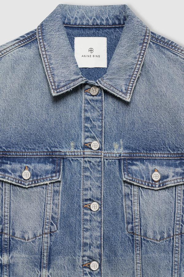 Anissa Kermiche Rory Vest - Summer Indigo