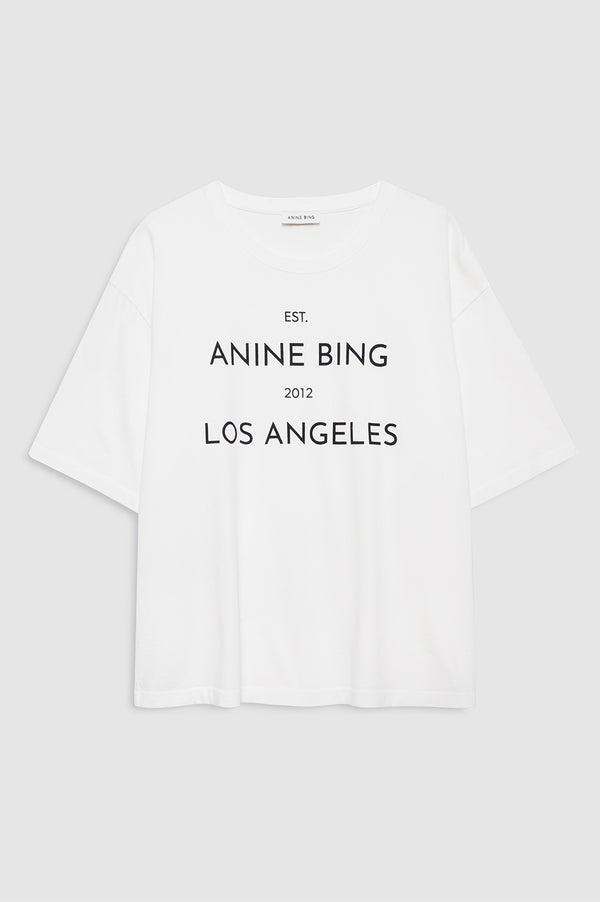 Anissa Kermiche Rudy Tee Anine Bing - Ivory