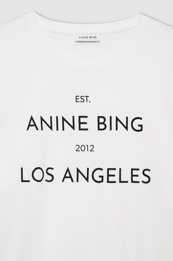 Anissa Kermiche Rudy Tee Anine Bing - Ivory