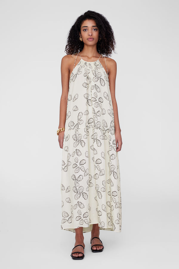 anissa kermiche Santana Dress - Bone Oyster