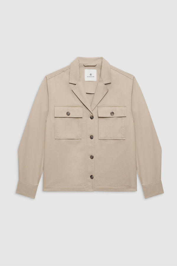 Anissa Kermiche Sawyer Shirt Jacket - Oatmeal