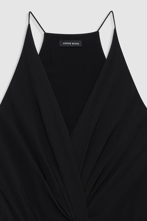 Anissa Kermiche Shiloh Bodysuit - Black