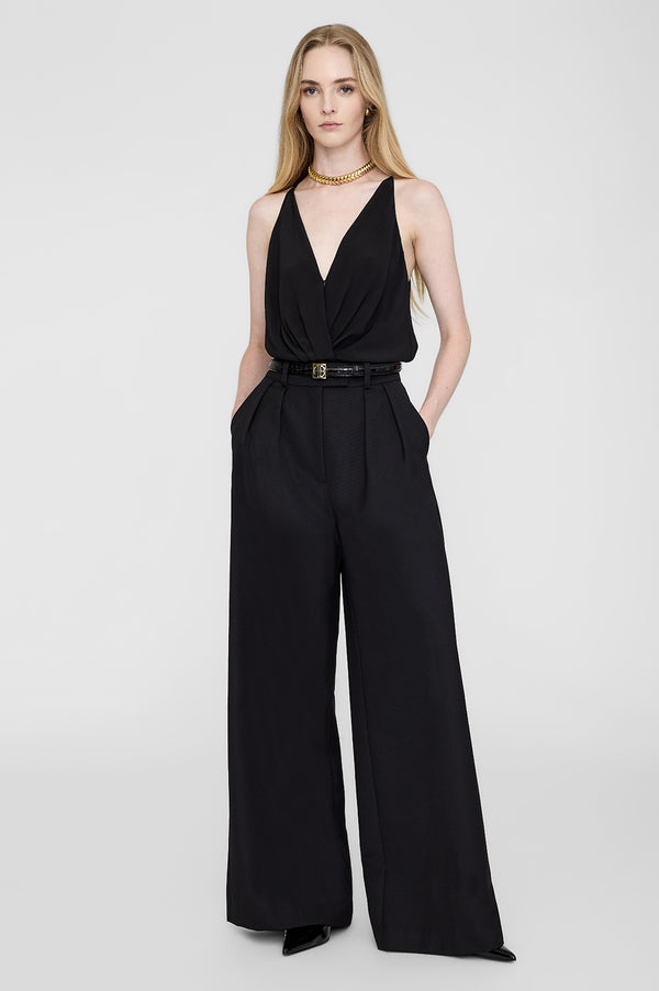 anissa kermiche Shiloh Bodysuit - Black