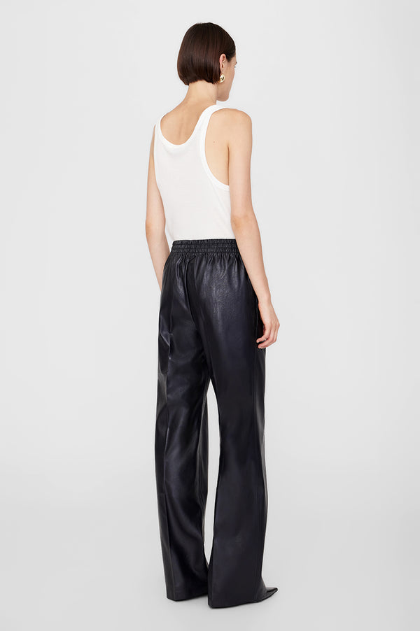 Anissa Kermiche Soto Pant - Night Sky Vegan Leather