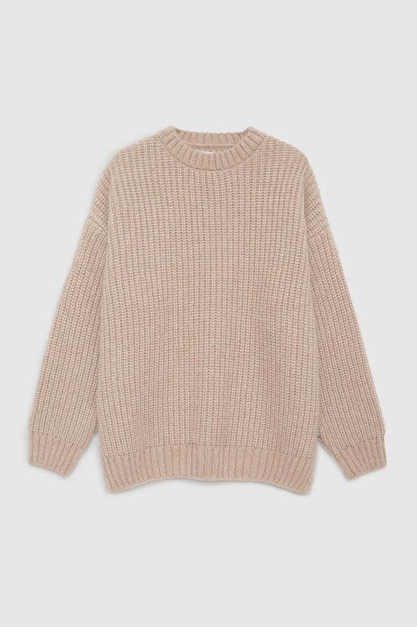 Anissa Kermiche Sydney Crew Sweater - Camel