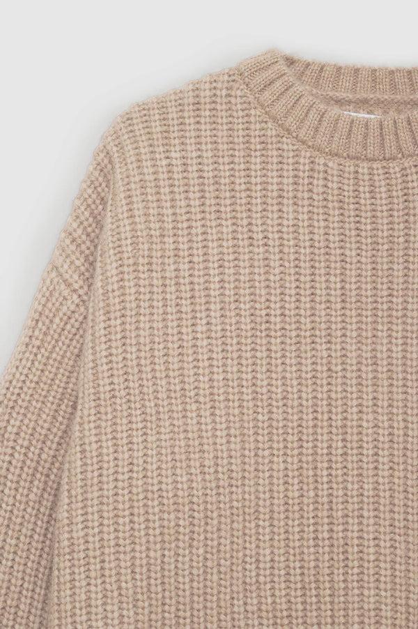 Anissa Kermiche Sydney Crew Sweater - Camel