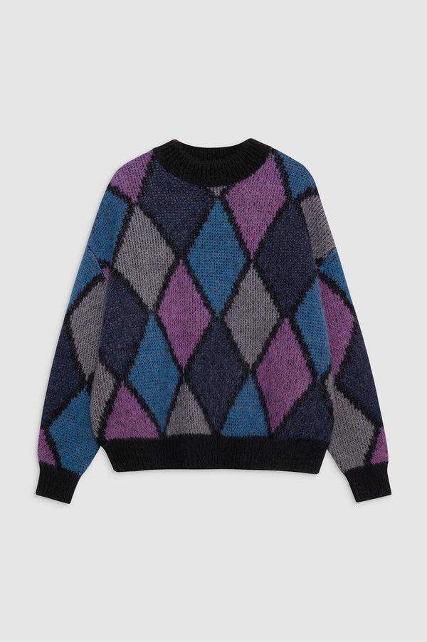 Anissa Kermiche Sydney Crew Sweater - Multi Diamond