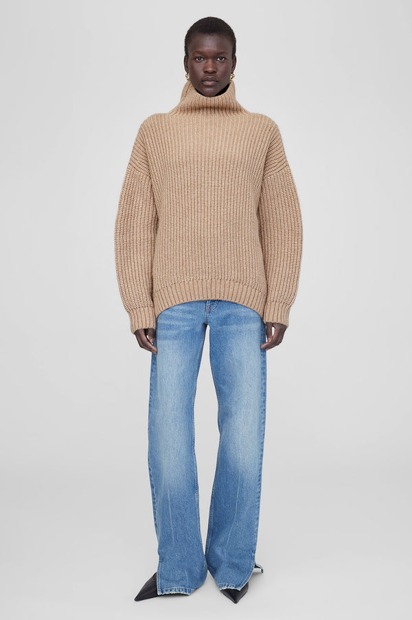 anissa kermiche Sydney Sweater - Camel