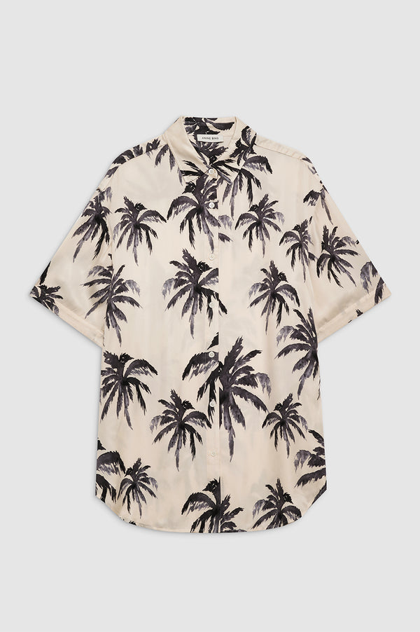 Anissa Kermiche Tristan Shirt - Black Palm