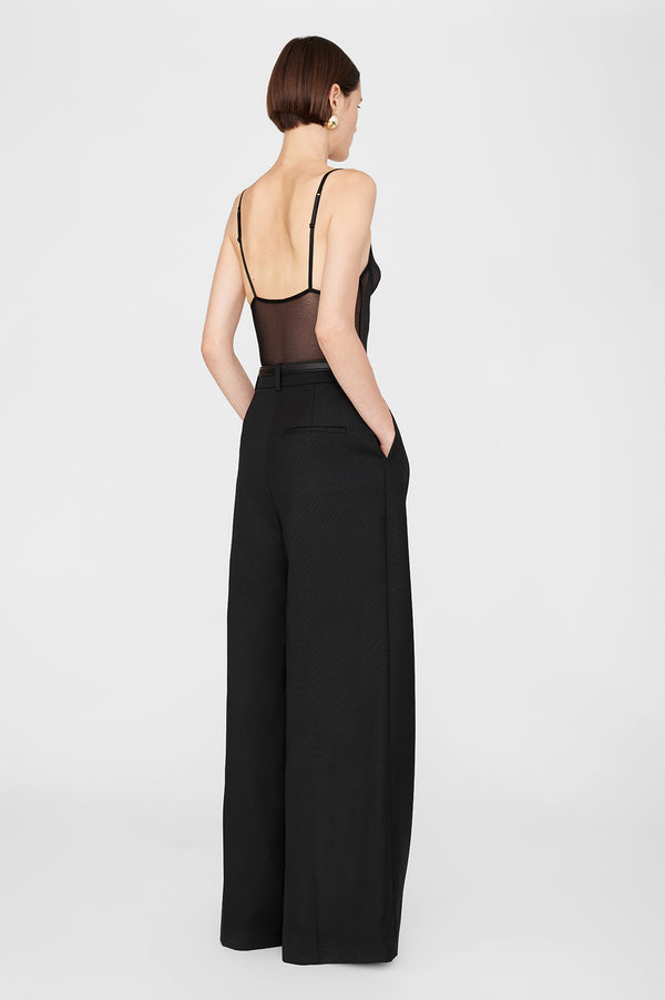 Anissa Kermiche Vena Bodysuit - Black