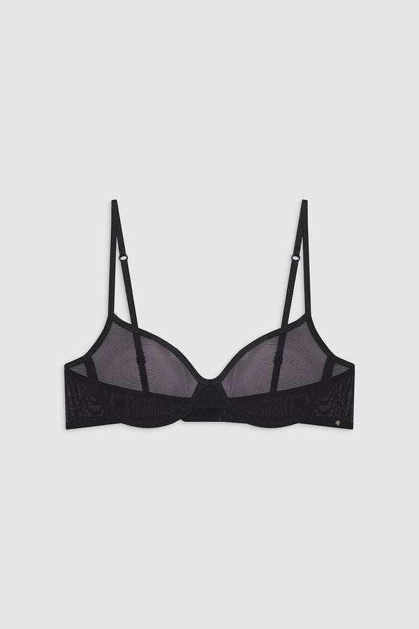 anissa kermiche Vena Bra - Black