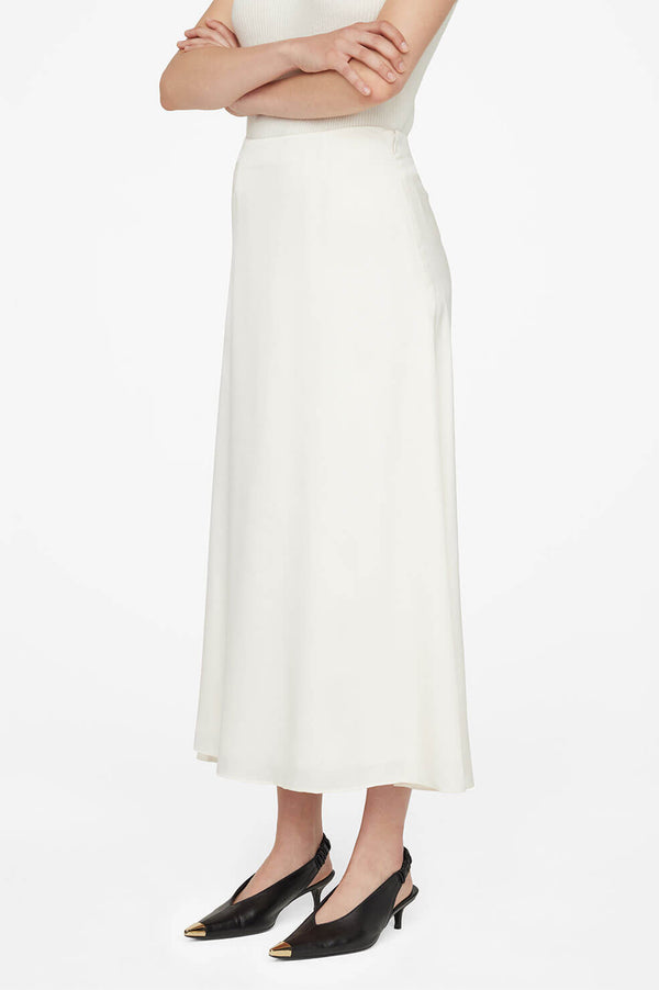 Anissa Kermiche Verne Skirt - Pearl