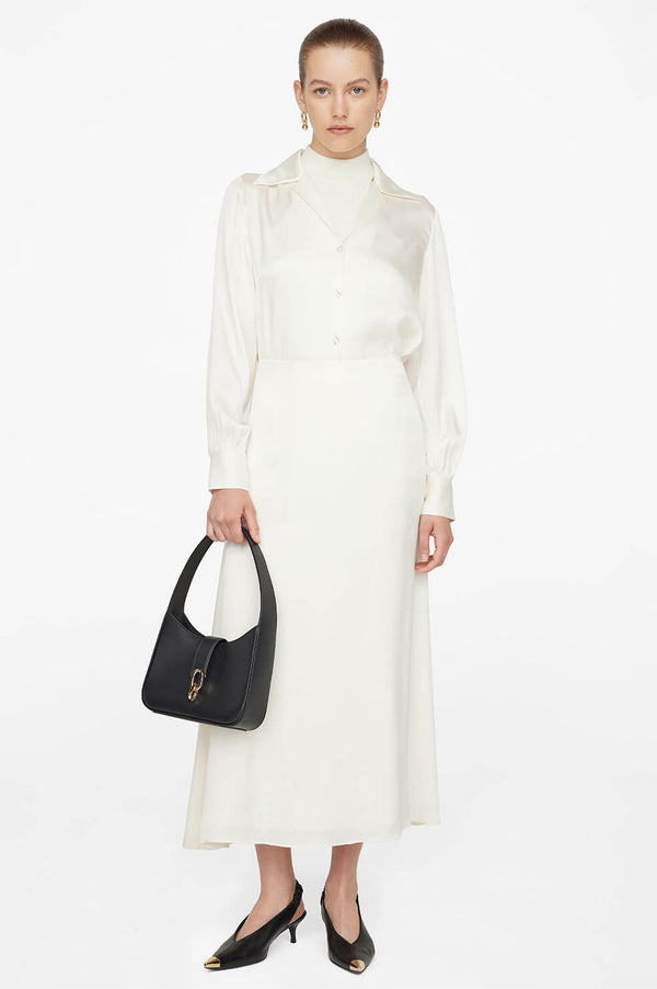 Anissa Kermiche Verne Skirt - Pearl